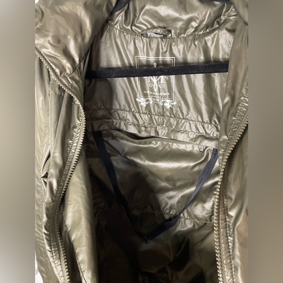 Mackage Perla Army Green Packable Lightweight Hooded Jacket Medium EUC - Picture 2 of 9